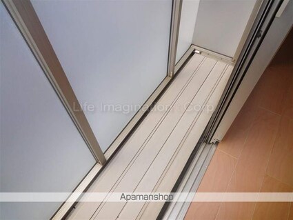 デジール的場[1K/26.49m2]のバルコニー