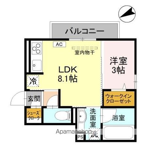 ツインリーフの間取り写真