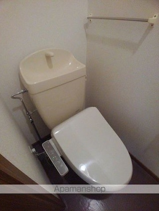 ハイブリッヂハピネスＢ[2LDK/64.43m2]のトイレ