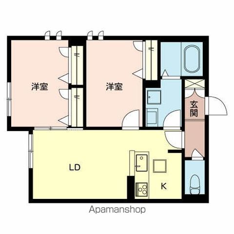 GRAND MAISON延末東の間取り写真