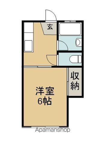 宮城アパートの間取り写真