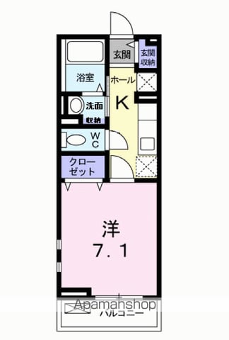 メゾン もくれんの間取り写真