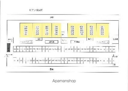ビアン本間　Ⅱ[3DK/65.92m2]の配置図