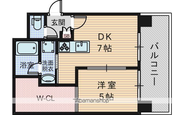 CITY SPIRE十三東の間取り写真