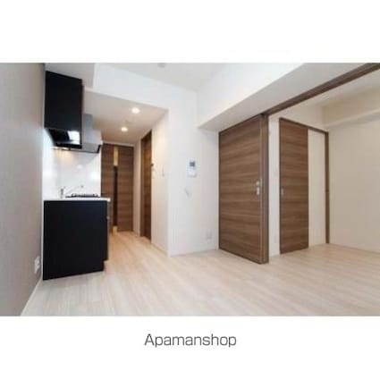 パークナードフィット新富町[1DK/30.66m2]のリビング・居間