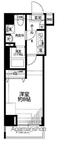 【プレール・ドゥーク練馬中村橋の間取り】