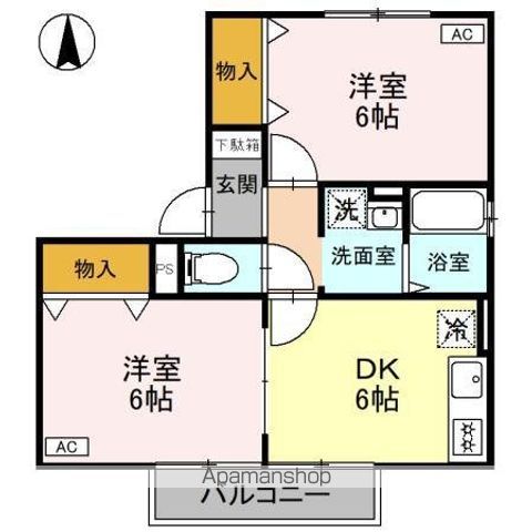 プルニエKの間取り写真