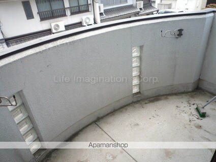 滋賀県大津市中央２丁目[1R/17.01m2]のバルコニー