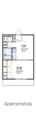 レオパレスグリーンハイツＡ 202 ｜ 千葉県我孫子市南新木３丁目18-5（賃貸アパート1DK・2階・28.98㎡） その2