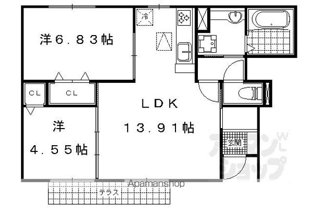 ARK YOKOTAの間取り写真