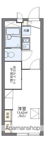 レオパレス安信町四九番地の間取り写真