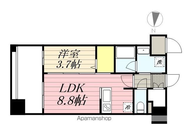 ラクレイス香椎駅前の間取り