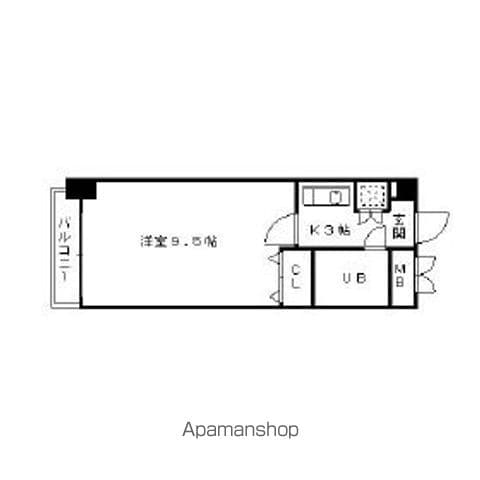 ロマネスク天神の間取り