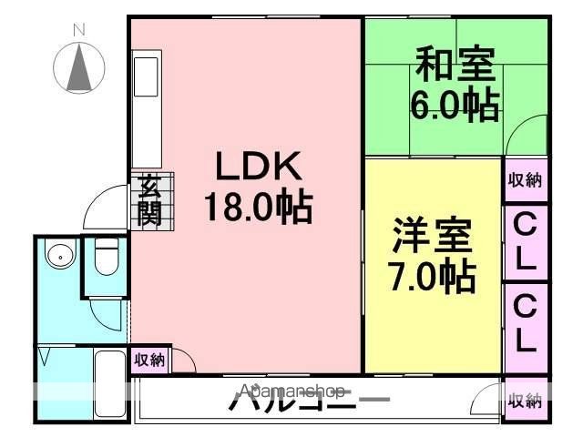 ハートフル車塚の間取り写真