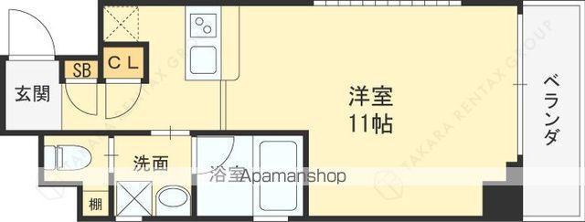 アスティオン都島の間取り写真