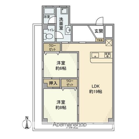 エルエステの間取り