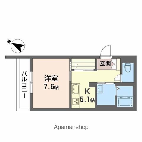 PARADISO本荘の間取り写真