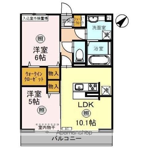 グランベールの間取り写真