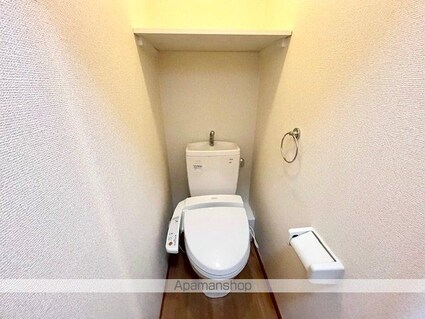 レオパレスねむの木[1K/20.81m2]のトイレ