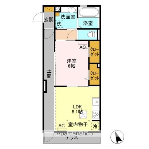 ラウレアの間取り写真