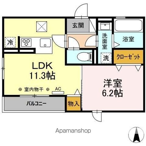 DーHILLS領家の間取り写真