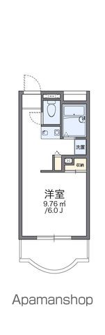 レオパレスパティオの間取り