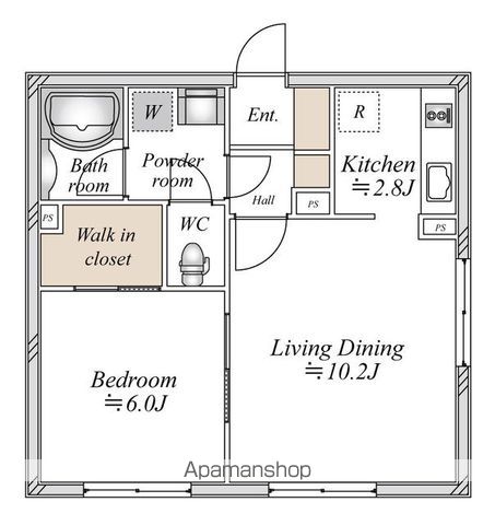 【アーバンパーク方南町の間取り】