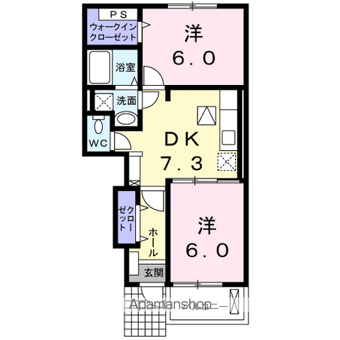 セイバリーＵＡの間取り