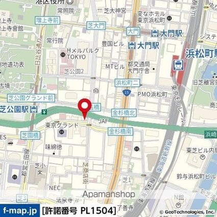 東京都港区芝２丁目[1R/28.58m2]の周辺