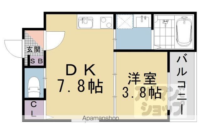 F ASECIA PHAONの間取り写真