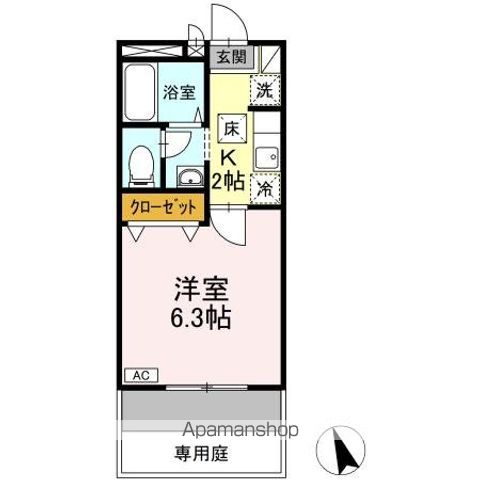 ブランシェ鷹の台の間取り写真