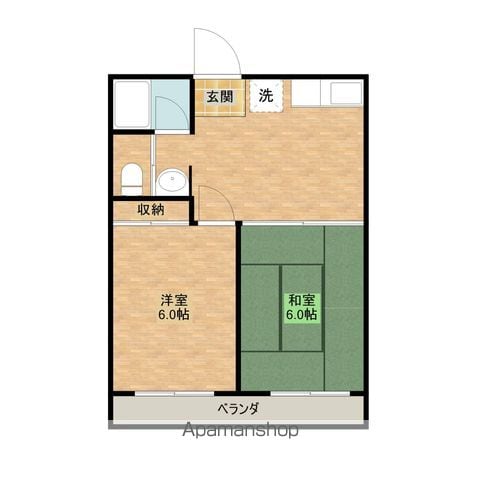 オートリマンションの間取り写真