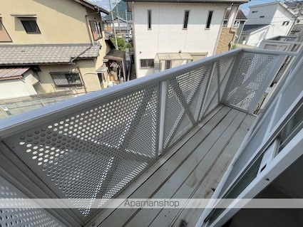 滋賀県野洲市野洲[3K/45.58m2]のバルコニー