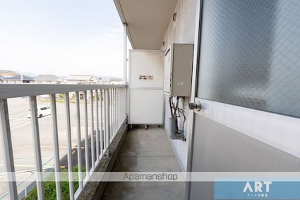 メゾン２１[3DK/54.19m2]のバルコニー