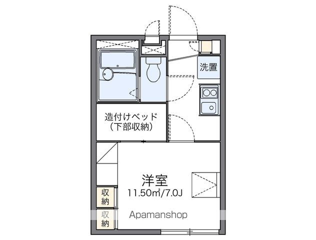 【レオパレス清風の間取り】