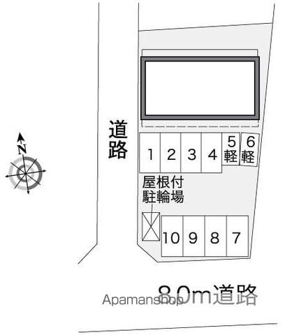 レオパレスシャルマン八田 104 ｜ 山梨県南アルプス市野牛島2334-33（賃貸アパート1K・1階・23.61㎡） その13