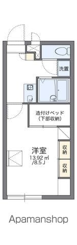 レオパレスサザンハイツの間取り写真