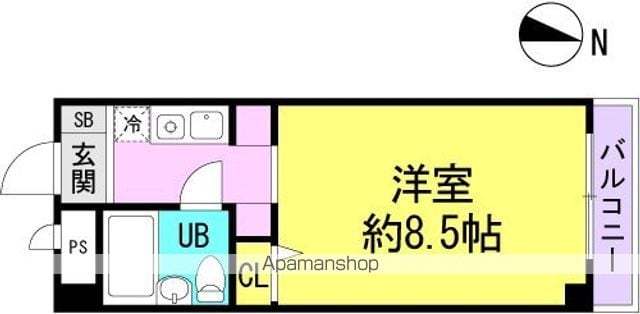 猪名寺パークマンション2の間取り写真