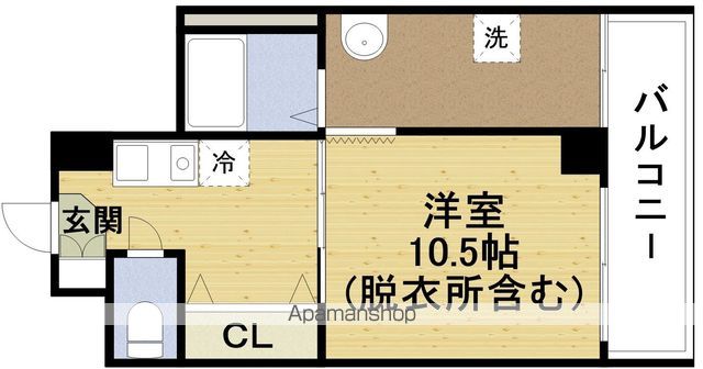 P−COURT海老江の間取り写真