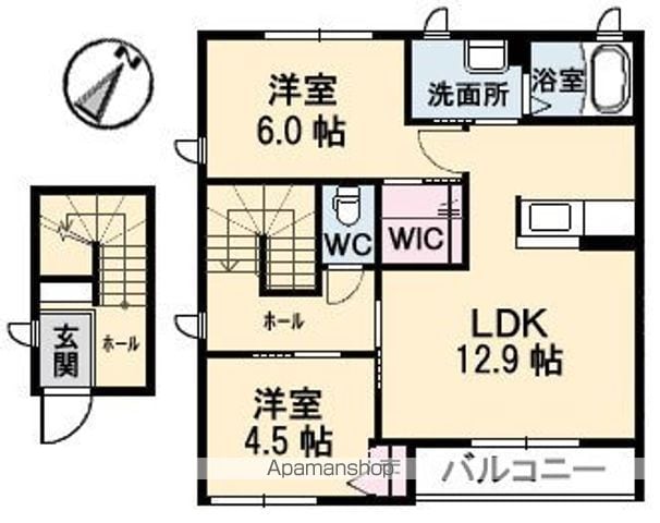 コフレ B棟の間取り写真