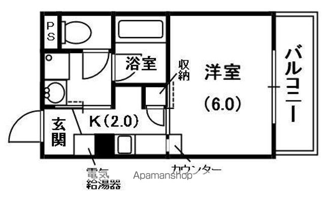 プレジール香里園の間取り写真