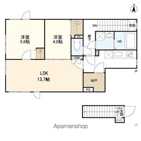 アステラホーム四谷大京町の間取り写真