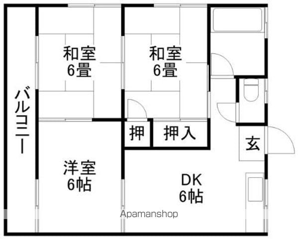 山彦ビルの間取り写真