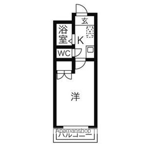 アベニュー諏訪の間取り写真