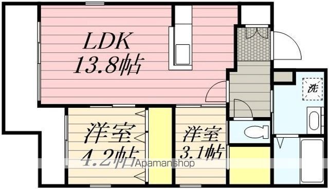 アルテマイスターリノの間取り写真