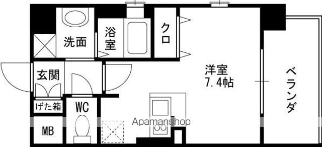 レオンコンフォート新梅田の間取り写真