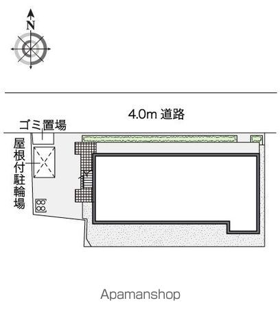 レオパレスラッキーサン横浜 203 ｜ 神奈川県横浜市神奈川区三ツ沢下町34-9（賃貸アパート1K・2階・19.96㎡） その21