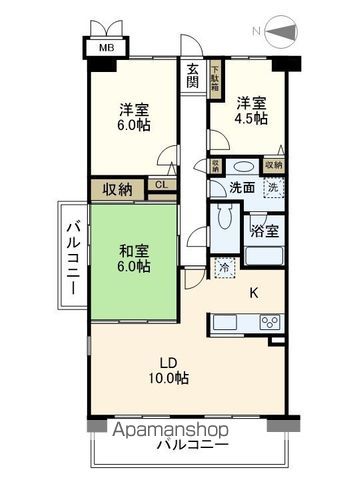 モアステージ戸塚の間取り写真