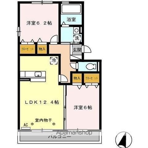 VILLA COMFORTの間取り写真