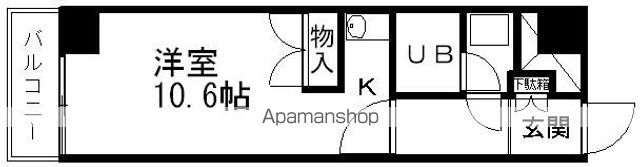 エスパシオ大町の間取り写真